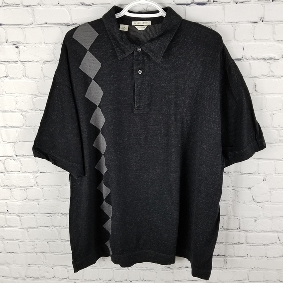 CUTTER & BUCK | Mercerized diamond pattern polo - Picture 2 of 7